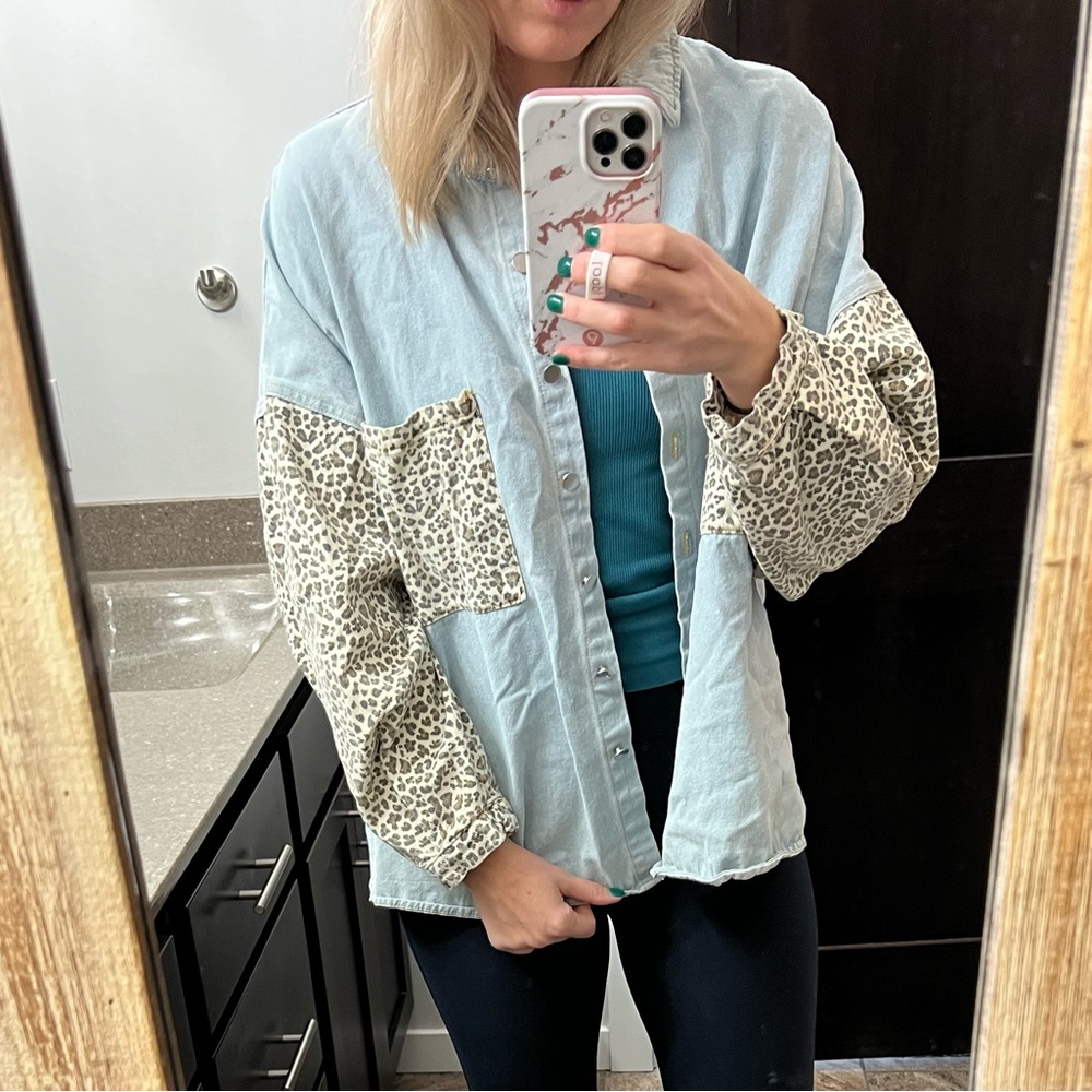 Denim Shacket